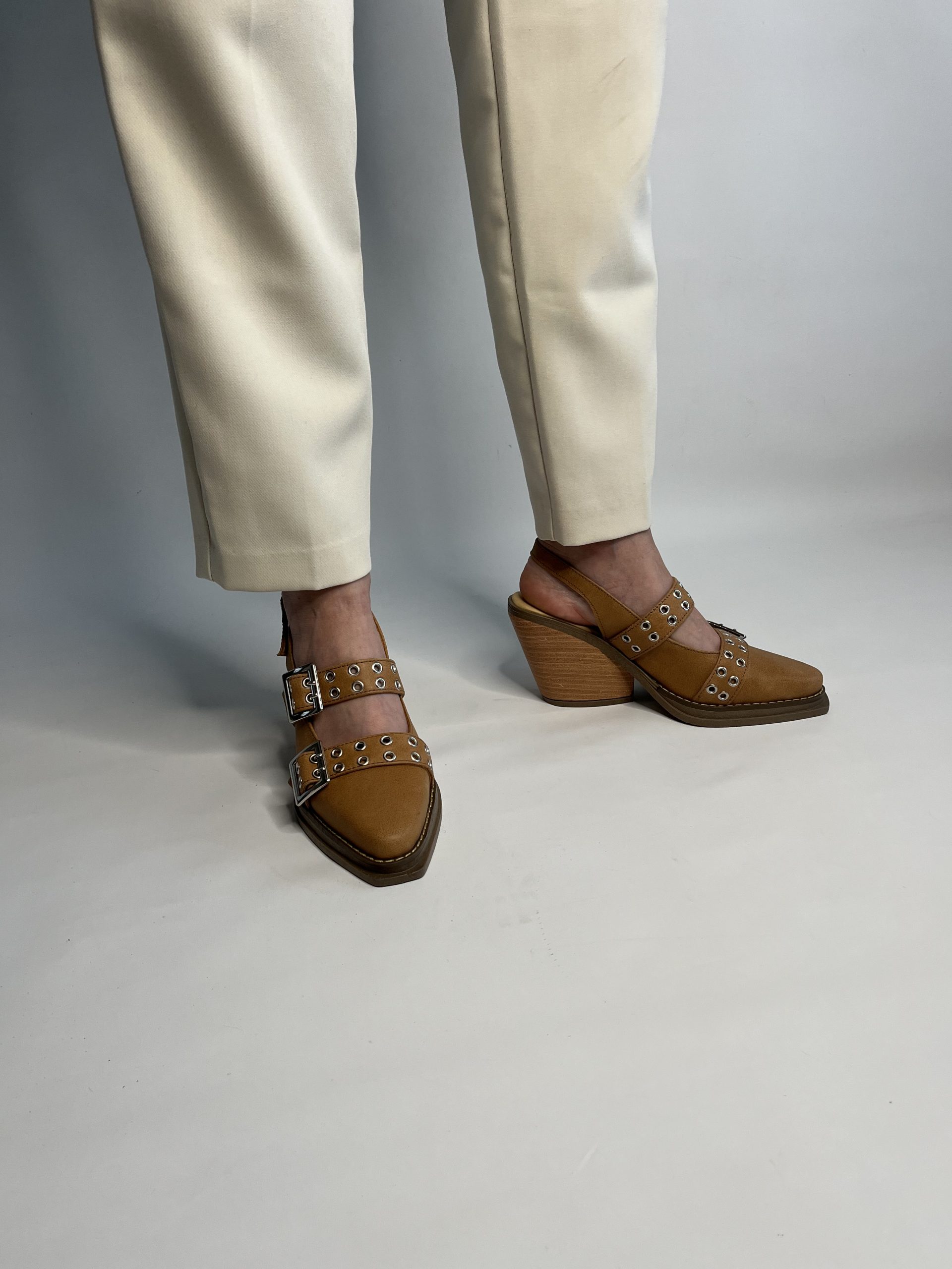 Bari Cuero Camel - Imagen 5